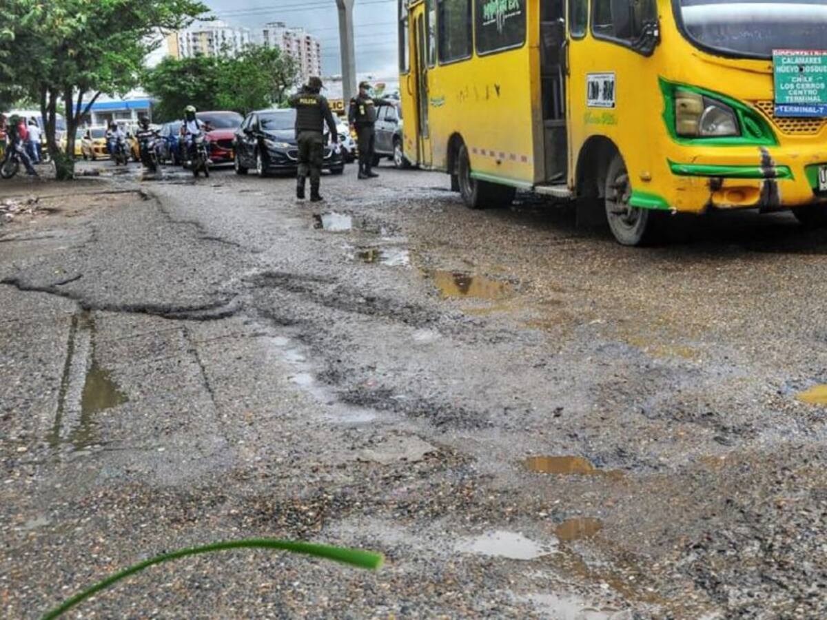 Elegida interventoria para recuperación de la malla vial en Cartagena
