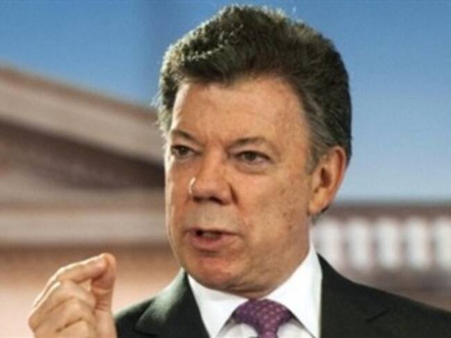Presidente Juan Manuel Santos. Foto: El Tiempo.