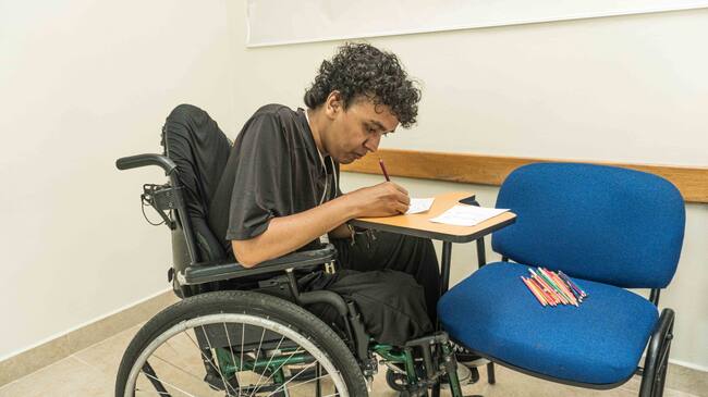 Hasta el 25 de febrero estarán abiertas las inscripciones a proyectos para personas con discapacidad Foto: Alcaldía de Medellín