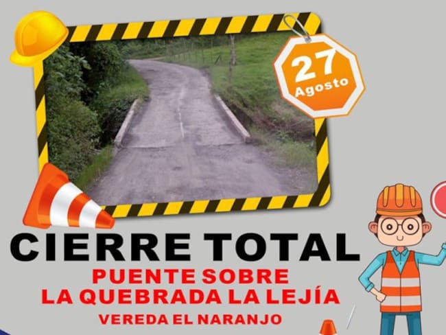 Por doce días estará cerrado el paso entre Chinacota y Toledo
