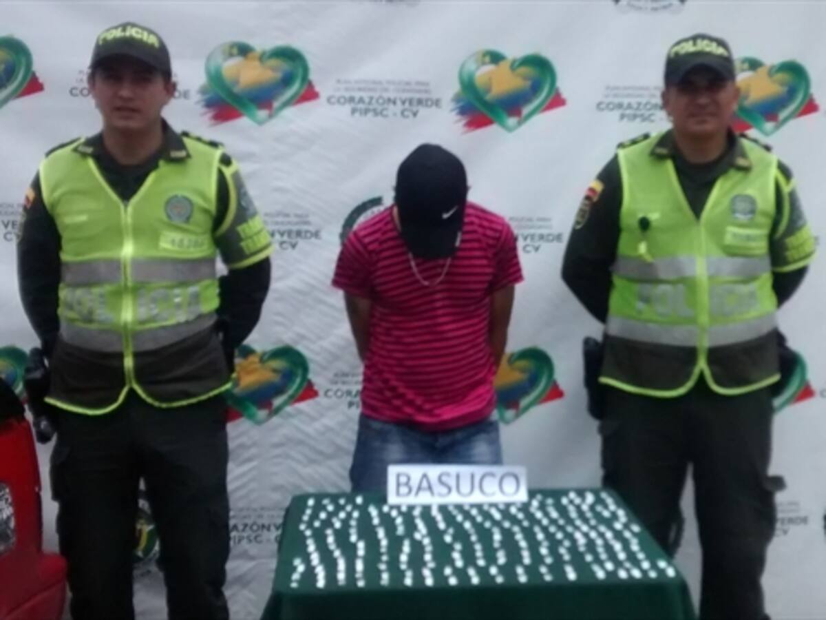 Incautan droga en la vía Manizales Medellín
