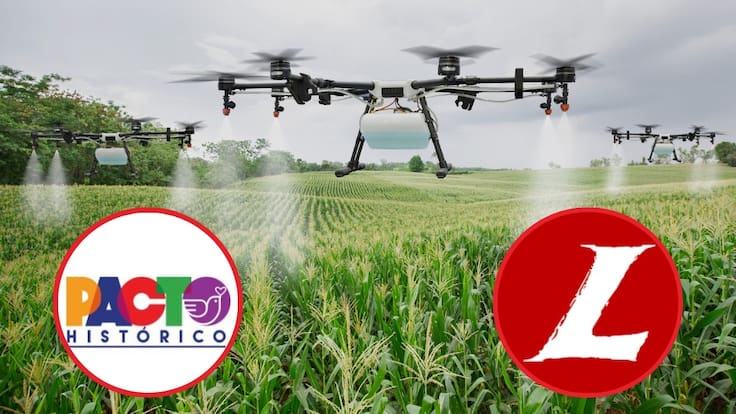 Duro choque entre representantes del liberalismo y del Pacto Histórico por aspersión con glifosato