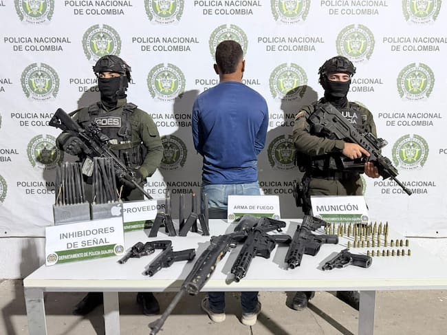 Capturado por su presunta participación en intento de hurto a carro de valores