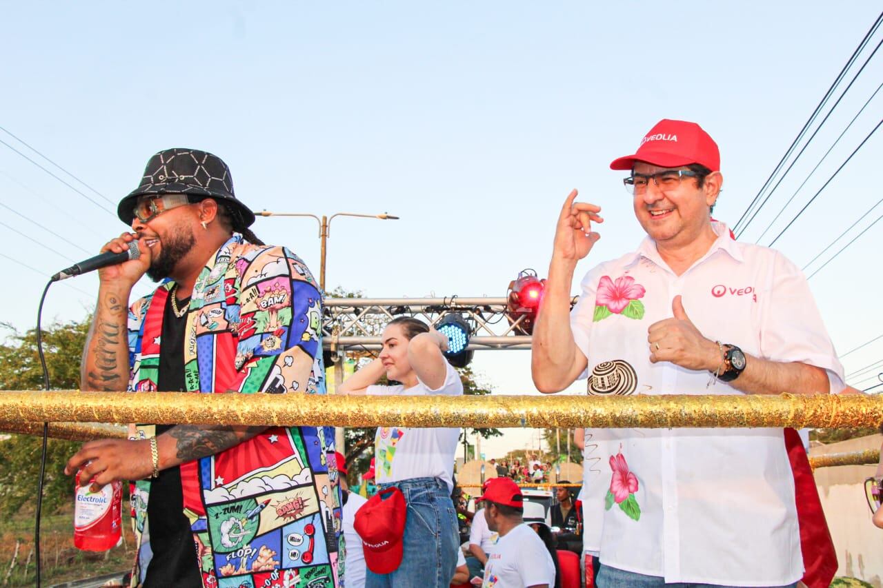 Uno de los momentos más destacados de la jornada fue la participación del artista urbano Kevin Flórez.