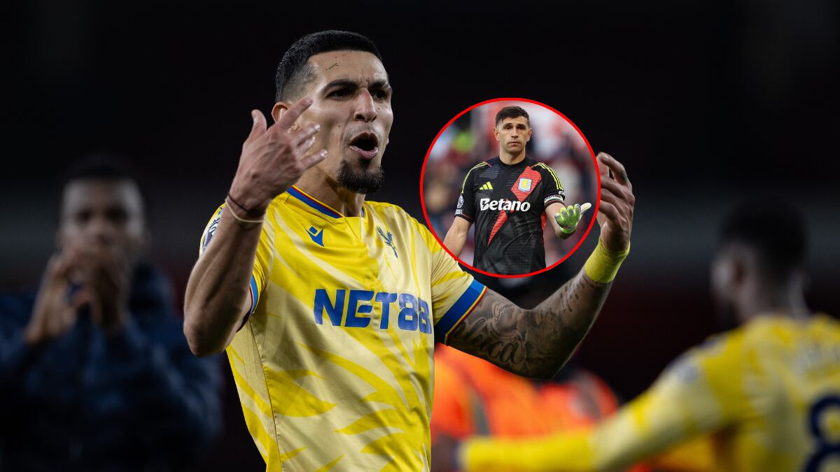 Daniel Muñoz y Emiliano Martínez/Getty Images.