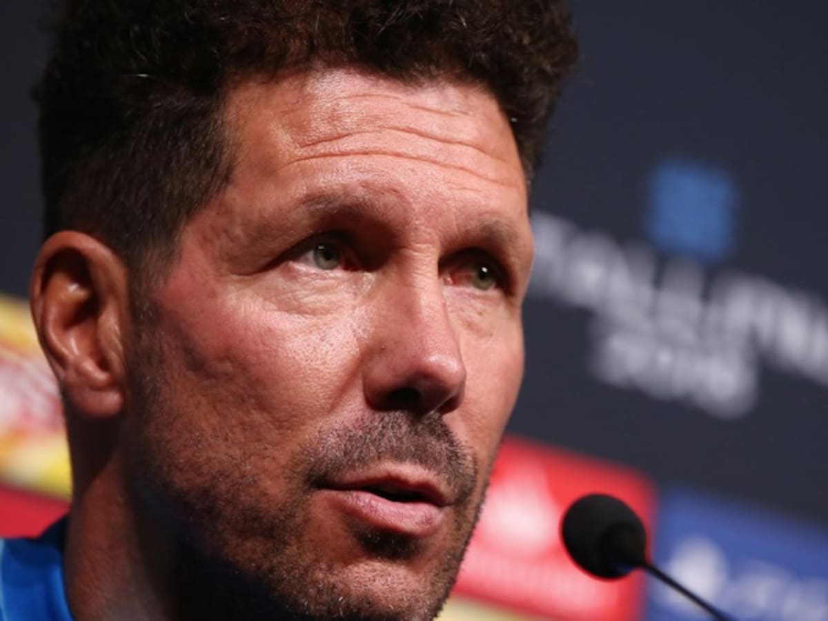 Simeone: "Desde la ilusión nunca nos sentimos menos que nadie"