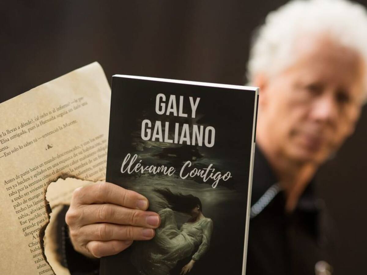 El artista Galy Galiano muestra su faceta como escritor de literatura