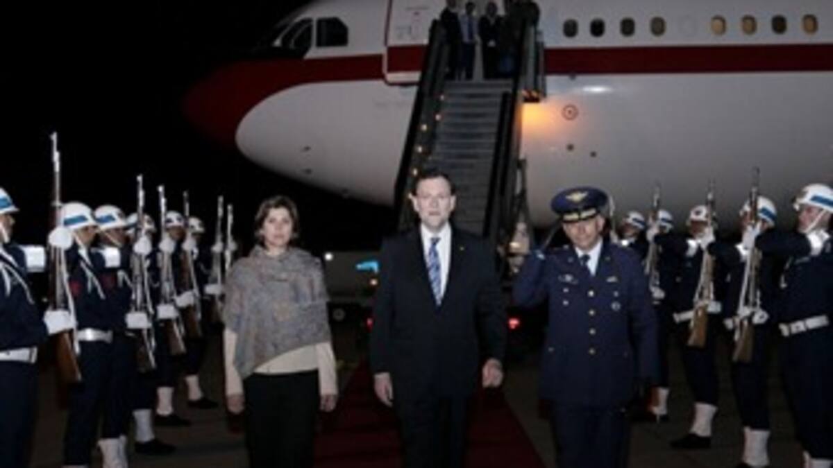 Mariano Rajoy está en Colombia en apoyo a la inversión de su país