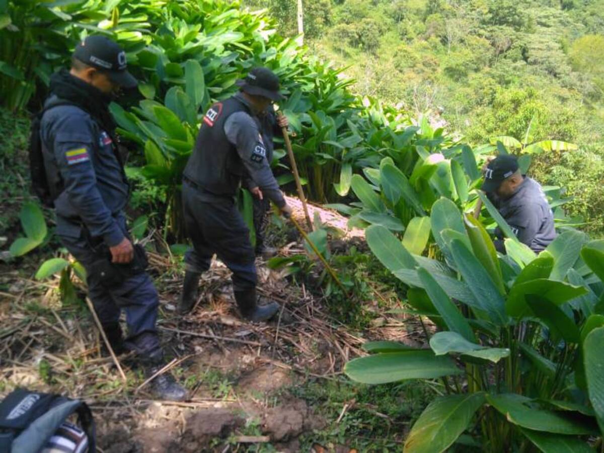 CTI busca en Altavista a jóvenes desaparecidos en Comuna 13 de Medellín