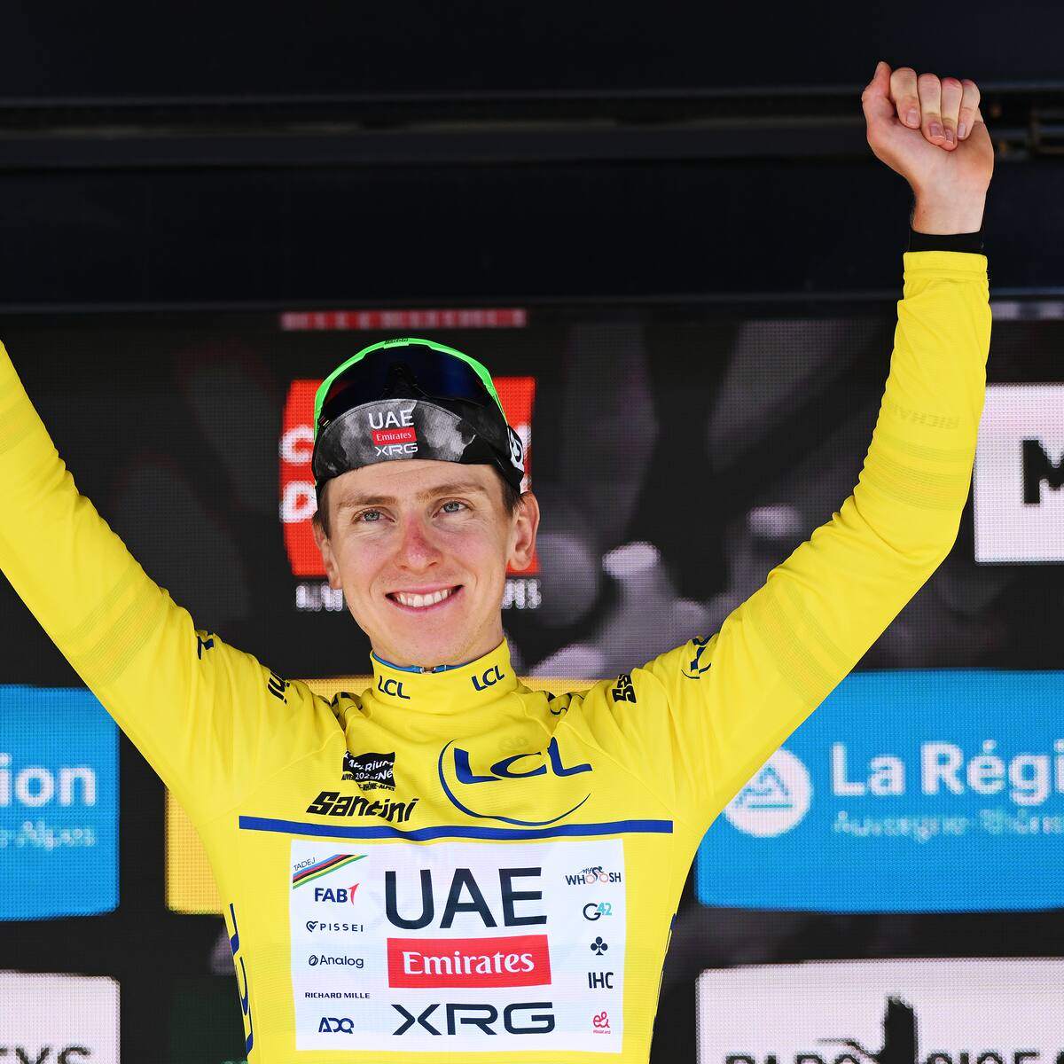 Tadej Pogacar gana primera etapa del Criterium Dauphiné: Así les fue a los colombianos