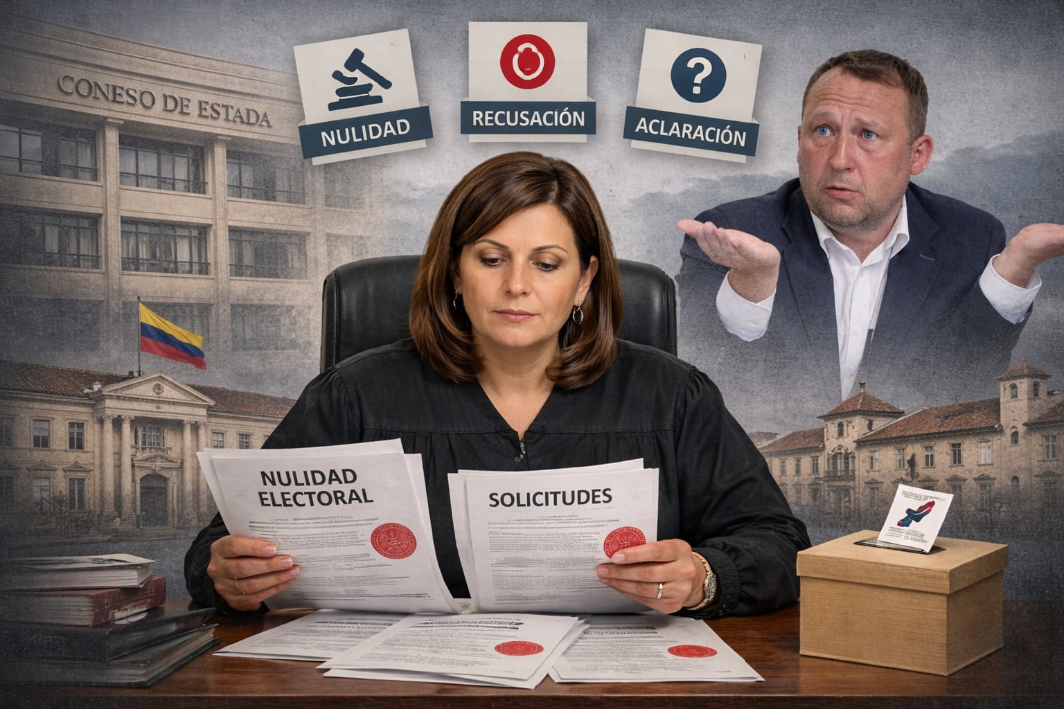 Consejo de Estado analiza solicitudes tras la nulidad del alcalde de Tunja y define próximos pasos administrativos.