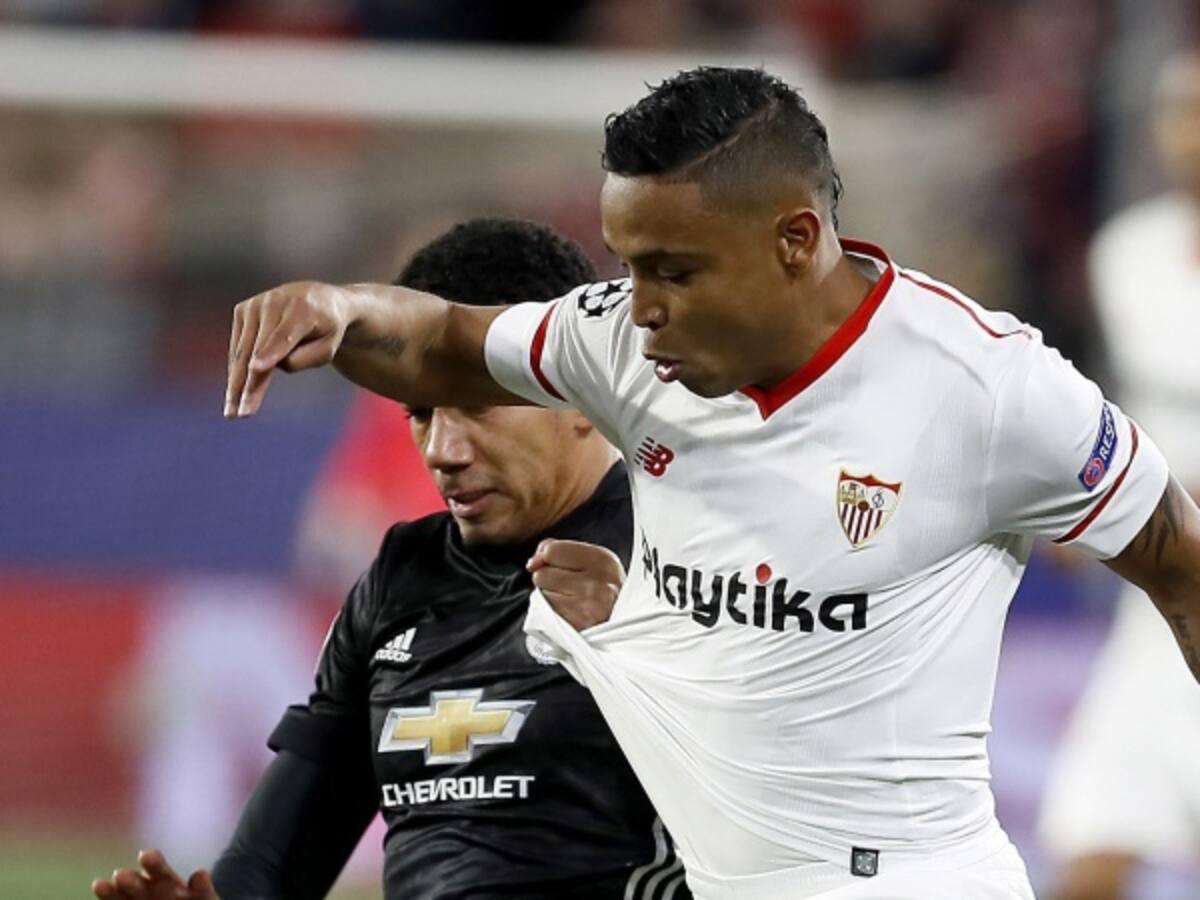 Muriel se destaca en el empate del Sevilla ante Manchester United