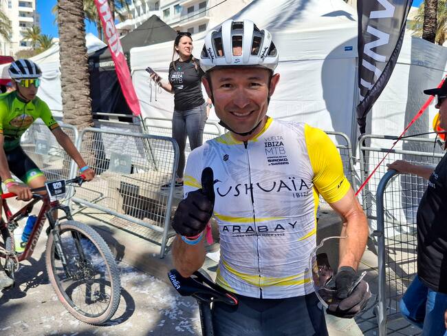 El colombiano Leonardo Páez (en la imagen), y su pareja el italiano Dario Cherchi, revalid. EFE/Carlos De Torres