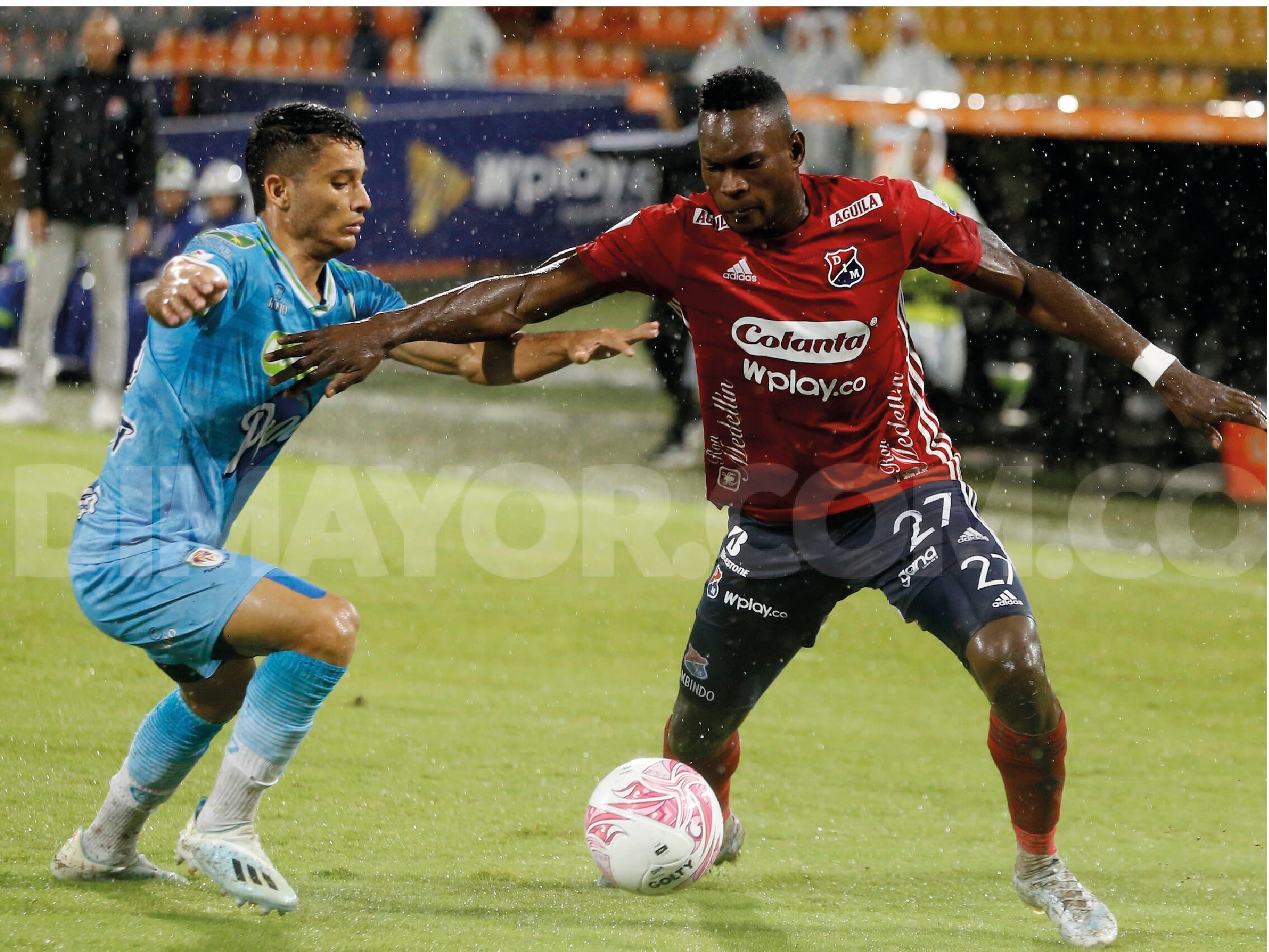 Medellín igualó con Jaguares en el Atanasio Girardot.