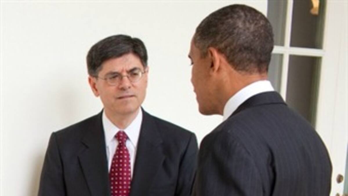 Jack Lew será secretario del Tesoro en segundo mandato de Obama
