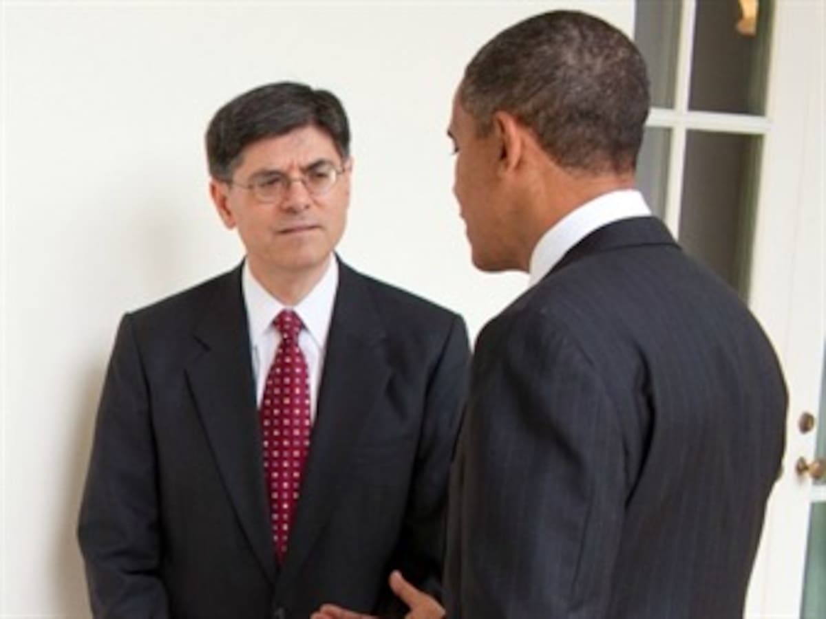 Jack Lew será secretario del Tesoro en segundo mandato de Obama