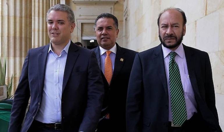 Iván Duque y Alfredo Rangel Suárez.