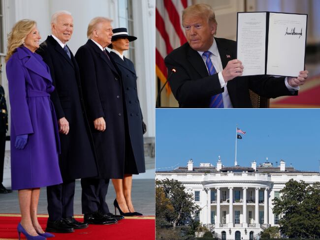 Posesión de Donald Trump como presidente de Estados Unidos 2025