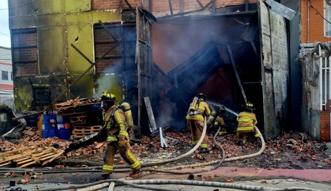 Cortesía Bomberos de Bogotá