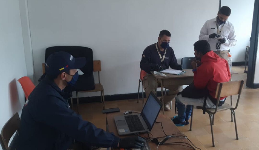 Migración Cololmbia en Manizales