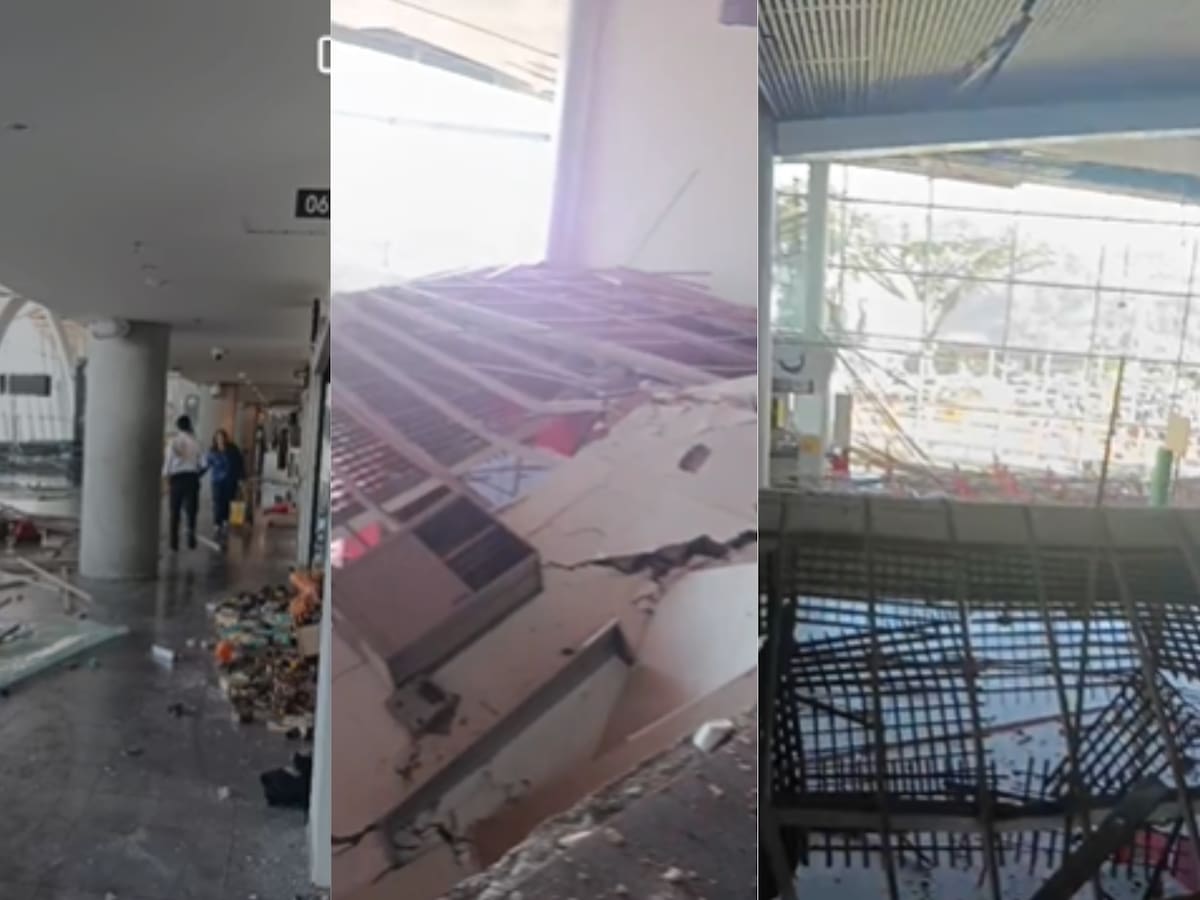 Imágenes muestran complejo estado del aeropuerto de Pereira tras terremoto en Colombia