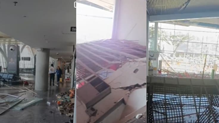 Imágenes muestran complejo estado del aeropuerto de Pereira tras terremoto en Colombia