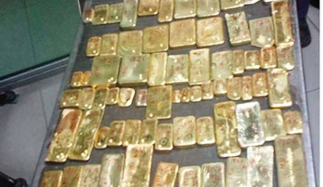 Oro ilegal que habría comercializado de manera ilegal la compañía CIJ Gutiérrez - FOTO Fiscalía 