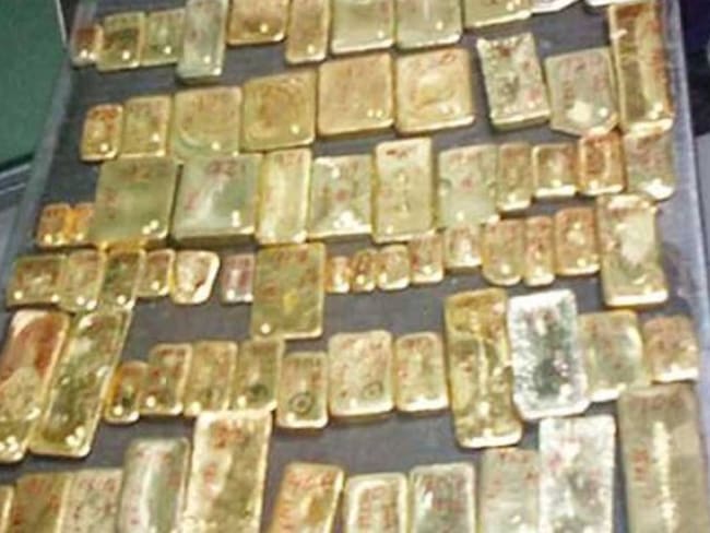 Oro ilegal que habría comercializado de manera ilegal la compañía CIJ Gutiérrez - FOTO Fiscalía 