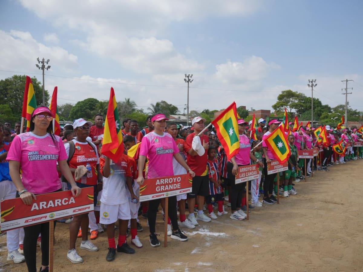 Juegos Corregimentales 2026 fueron inaugurados en La Boquilla