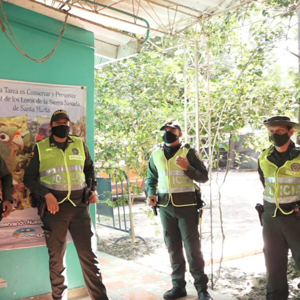 Corpamag capacita a Policía Nacional en Manejo de Fauna