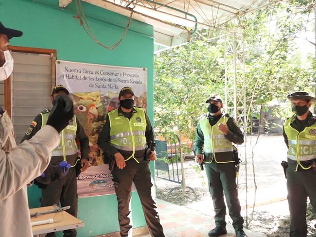 Corpamag capacita a Policía Nacional en Manejo de Fauna