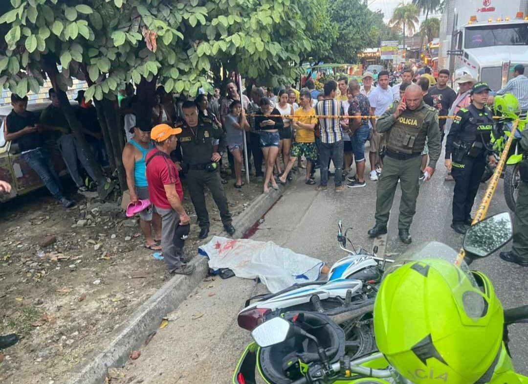 La víctima fue ultimada cuando se movilizaba en su motocicleta.