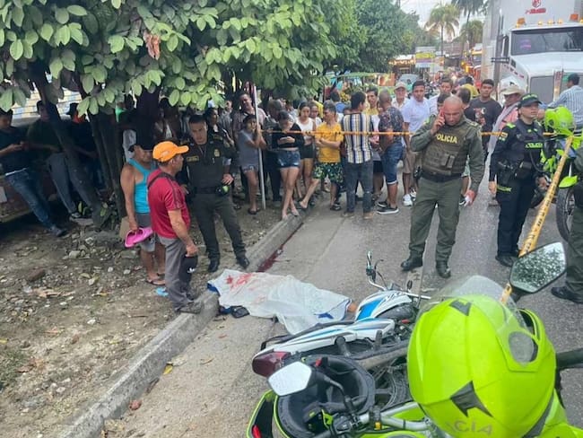 La víctima fue ultimada cuando se movilizaba en su motocicleta.
