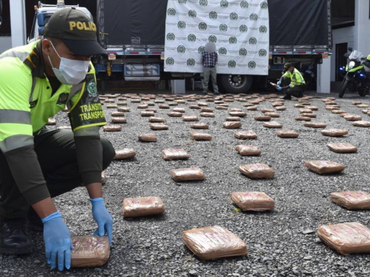 En Risaralda incautaron cargamento de droga avaluado en $200 millones