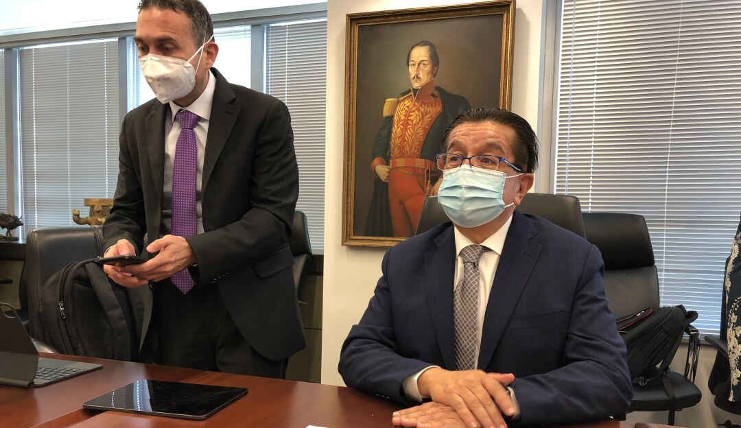 El ministro de Salud en Estados Unidos