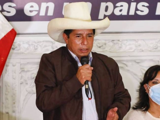 El presidente peruano, Pedro Castillo.  Foto: Getty 