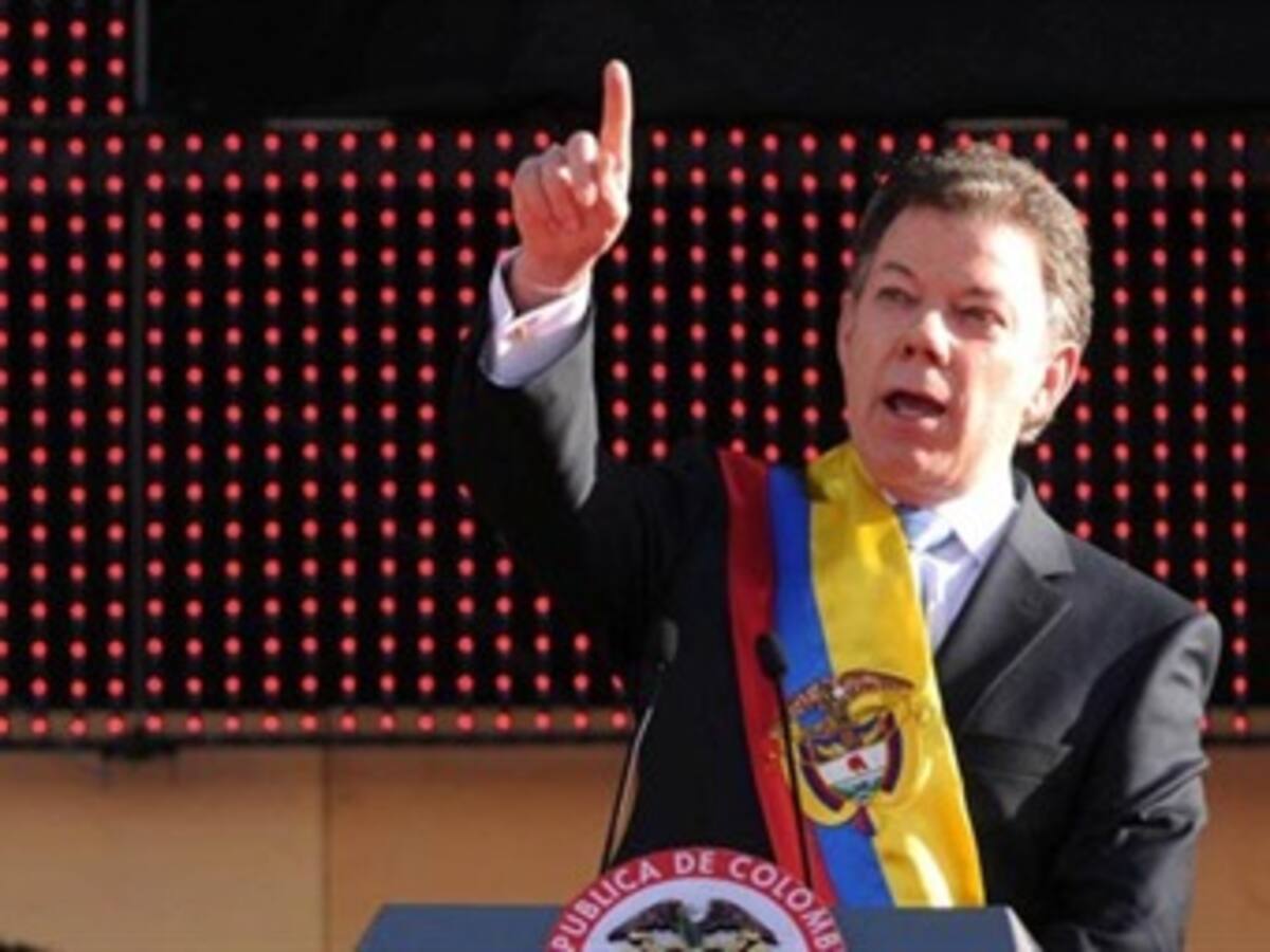 Reelección si acaso debe comenzar a discutirse a mediados de 2013: Santos