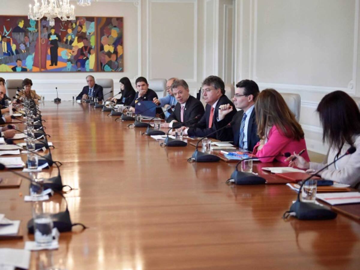 Los 7 proyectos que el Gobierno Santos priorizó para esta legislatura