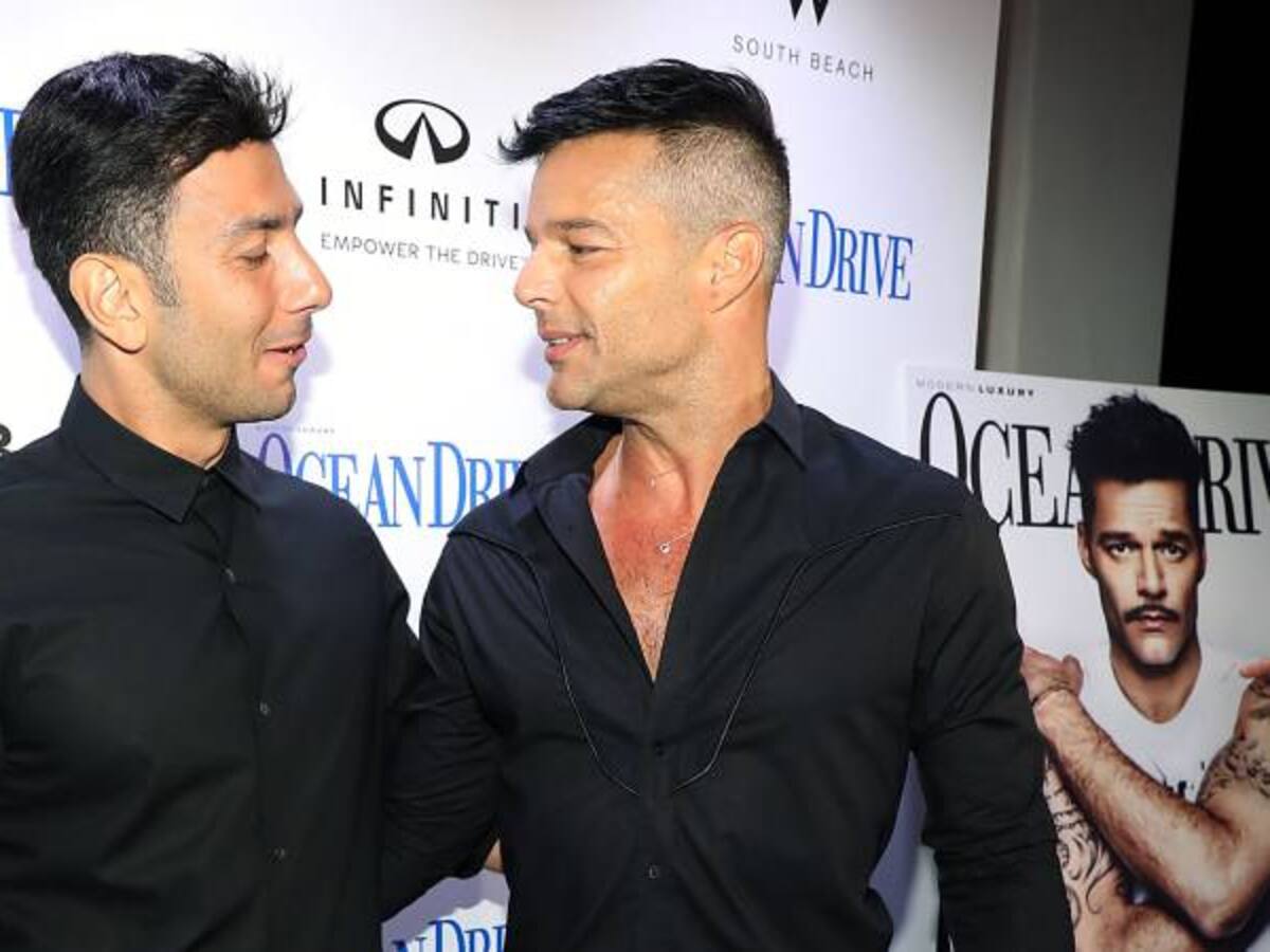 ¡Enamorados! Así se ven Ricky Martin y su prometido