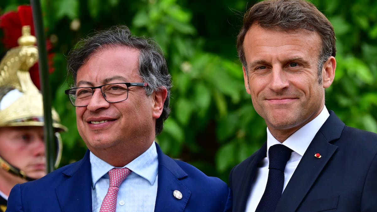 Guerra en Medio Oriente: Presidentes Petro y Macron acuerdan mediar para un cese al fuego
