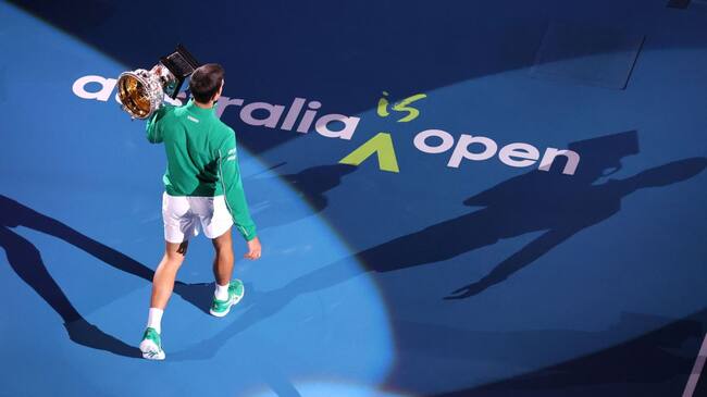 Novak Djokovic, campeón del Abierto de Australia 2020.