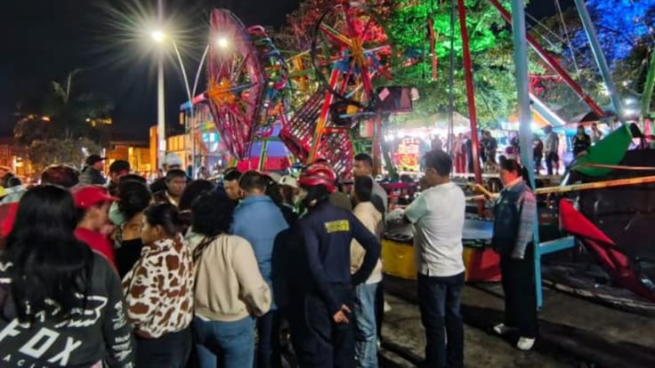 Comandante del Cuerpo de Bomberos de Barbosa Santander, David Márquez