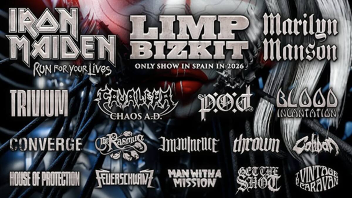 Resurrection Fest 2026: Iron Maiden, Limp Bizkit y más leyendas del metal