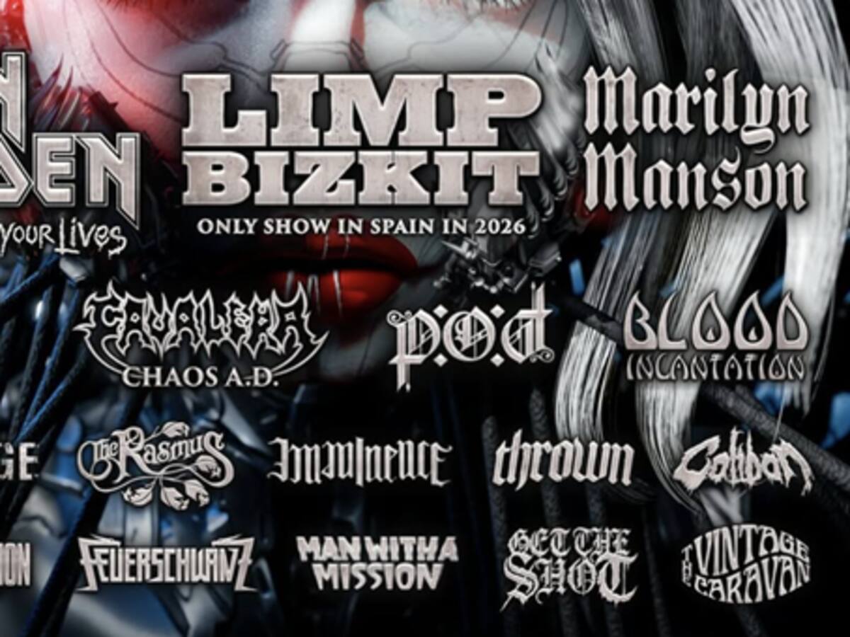 Resurrection Fest 2026: Iron Maiden, Limp Bizkit y más leyendas del metal