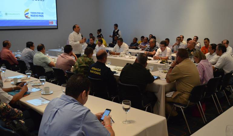 Reunión plan de contingencia frente a fenómeno de El Niño