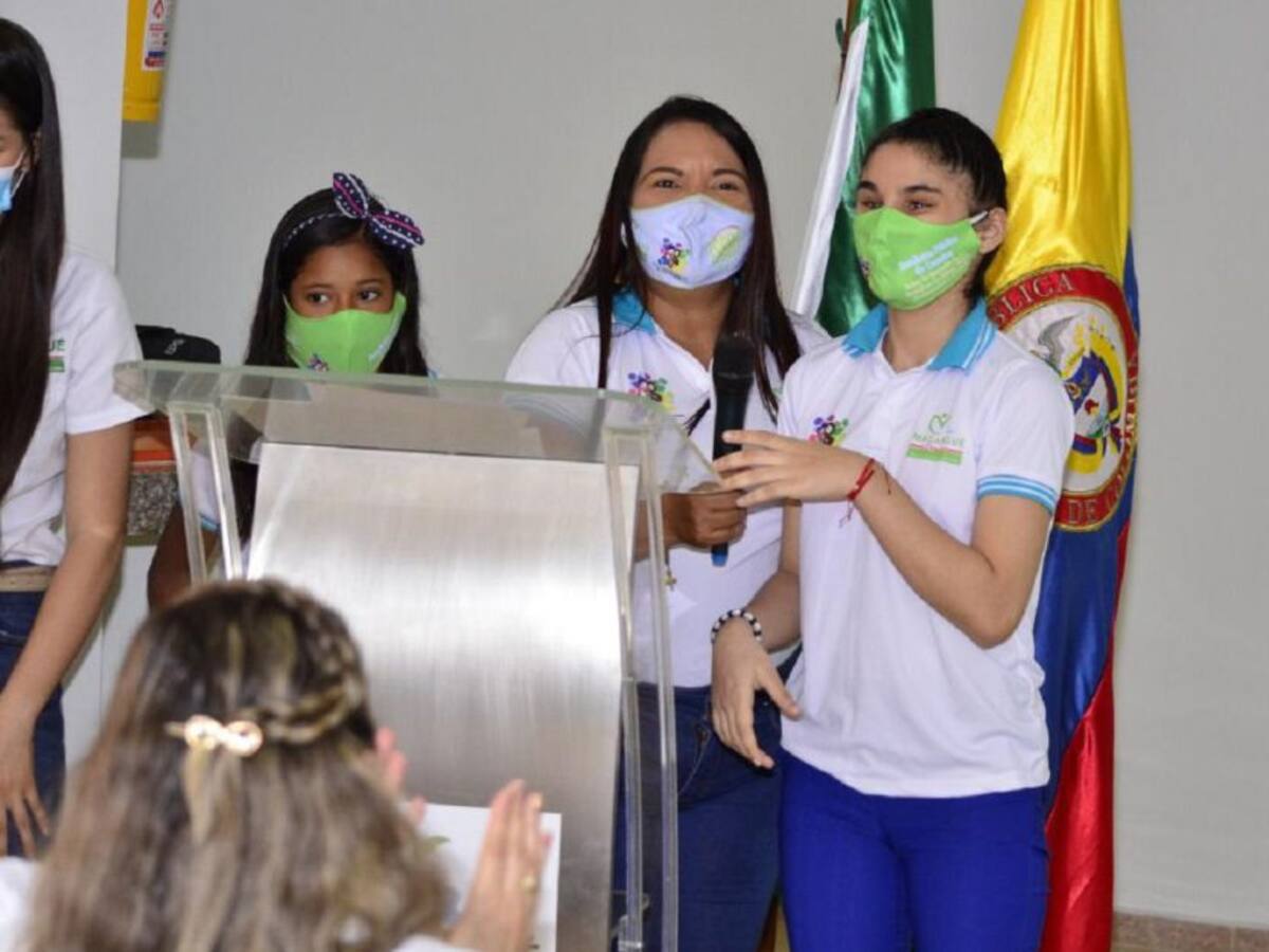 Alcaldía de Magangué- Bolívar rinde cuentas ante niños del municipio