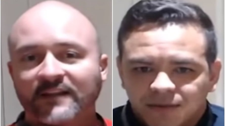 Juan Carlos Olaya (Izq.) / Silfredo Camargo (Der.). Foto: YouTube