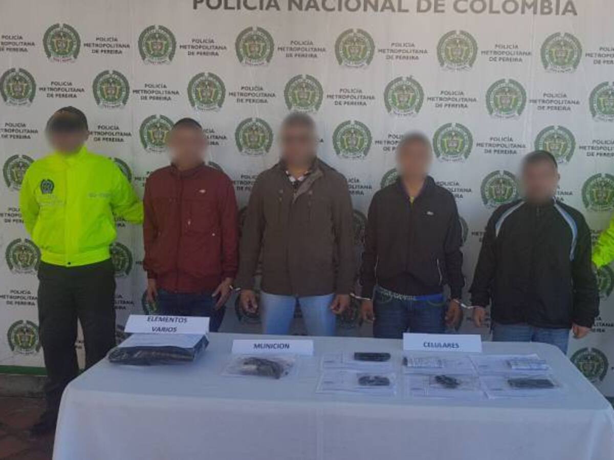 Desarticulan banda delincuencial que hurtaba vehículos de valores