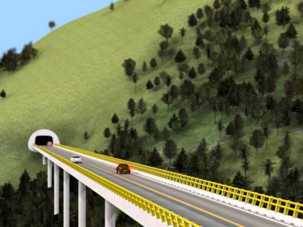 Así será la ruta para la construcción del Túnel del Toyo en Antioquia