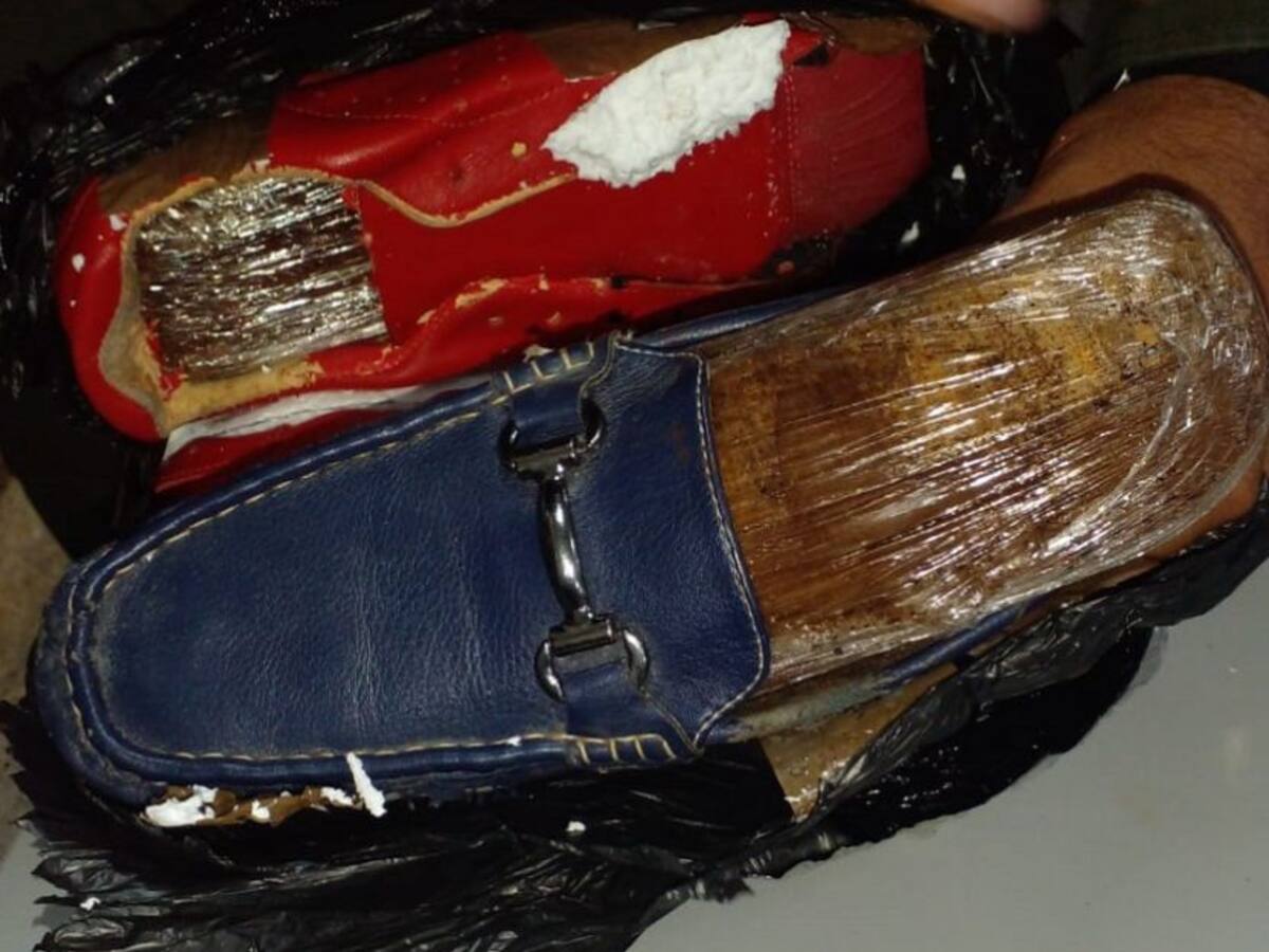 En 48 horas incautan dos paquetes de narco-zapatos en Barranquilla